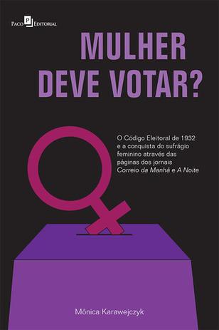 Capa livro A mulher deve votar