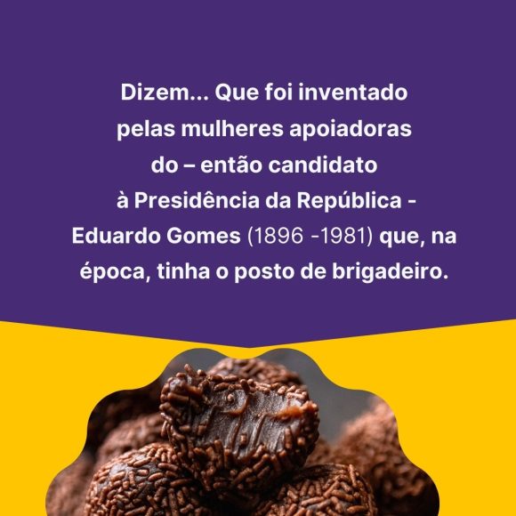 Estou hoje nos storys respondendo dúvidas sobre brigadeiros