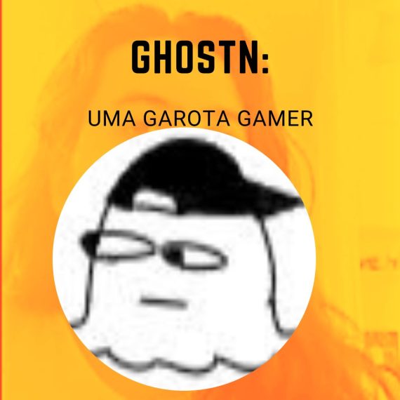 Ghostn garota gamer