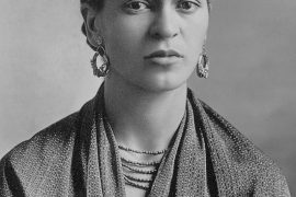Frida Kahlo. Imagem de 1932 - domínio público.