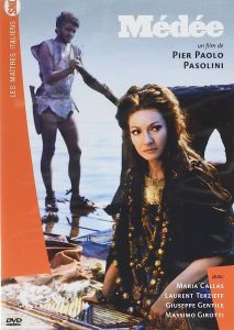 Cartaz de divulgação do filme Médee com Maria Callas