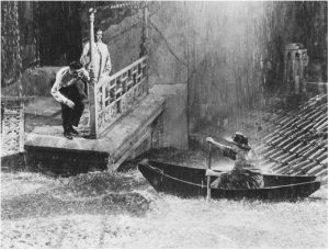 Cena do filme 'E as chuvas chegaram', datado de 1939.