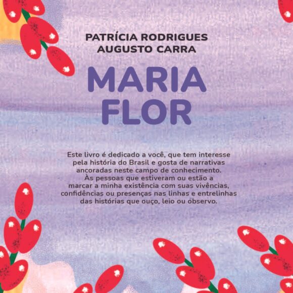 Página do livro Maria Flor